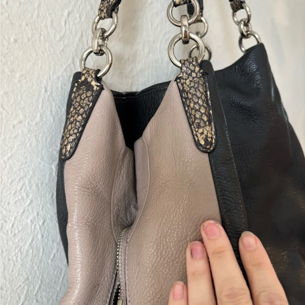 Coach Exotic Trim Phoebe Shoulder‎ Bag